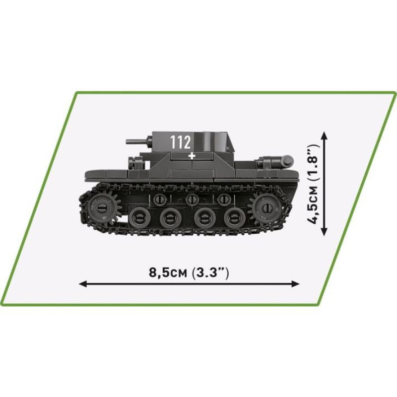 COBI 2740 Renault R35 - Valentine IX - Panzer I