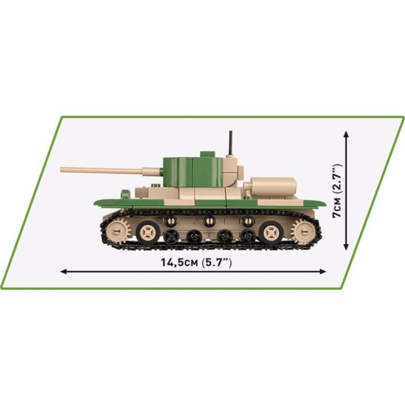 COBI 2740 Renault R35 - Valentine IX - Panzer I