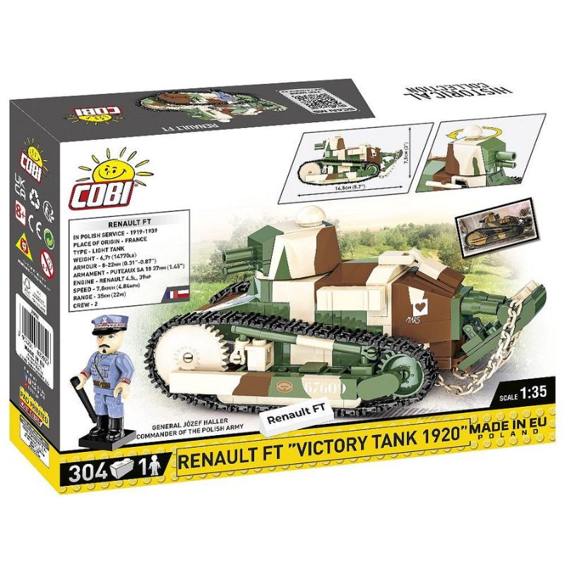 COBI 2992 Renault FT 